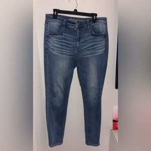 American Eagle Outfitters Blue Skinny Jeans
